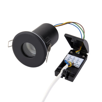 DISC ShieldPLUS IP65 50W recessed matt black
