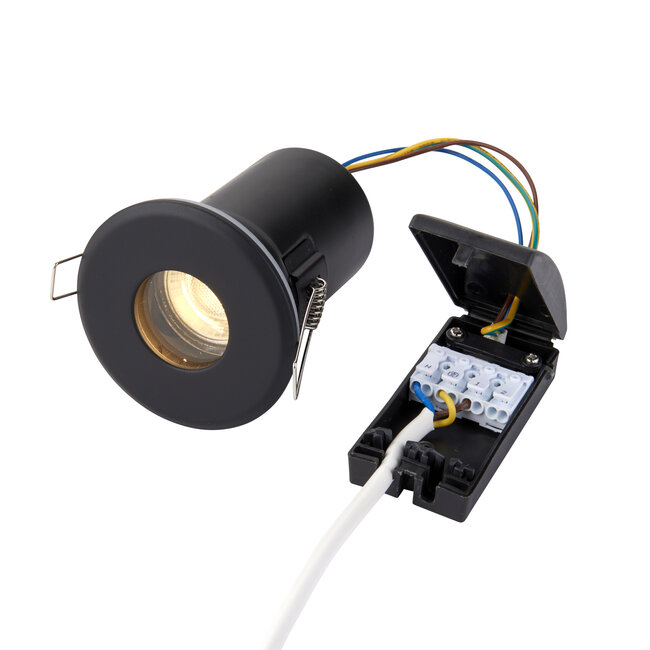 DISC ShieldPLUS IP65 50W recessed matt black