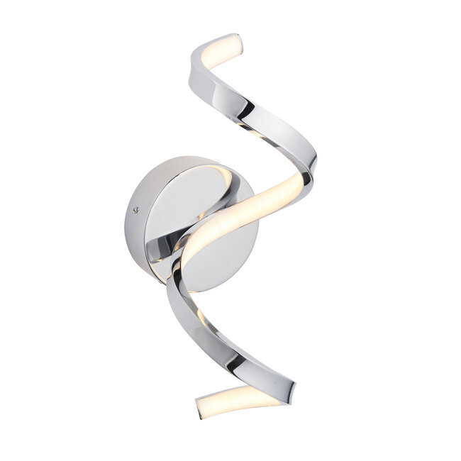 Astral wall IP44 9.5W warm white - chrome plate - Factory Second