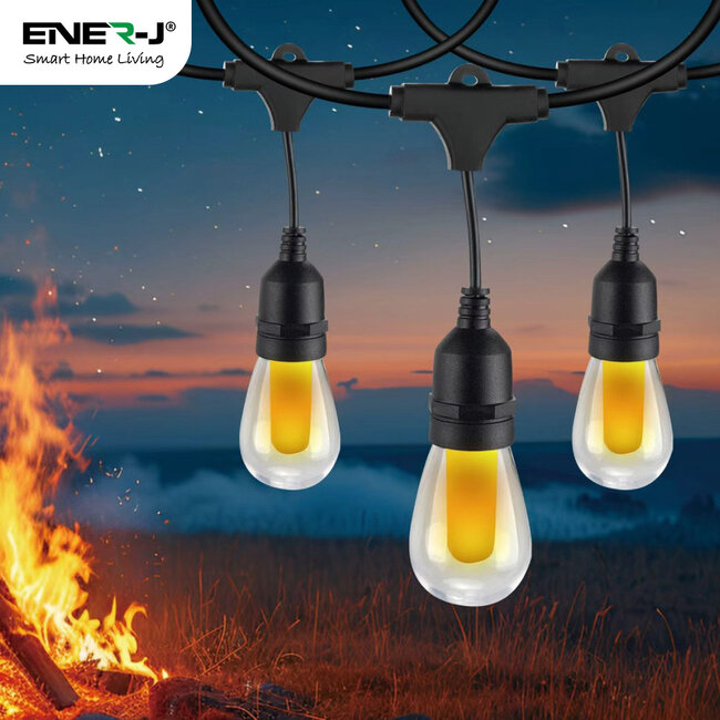 Ener-J Flame String light 15M