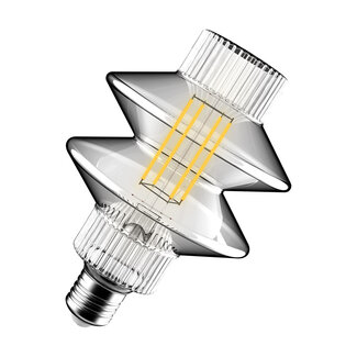 Crompton Deco LED Lantern 106mm Clear 1800k 470LM