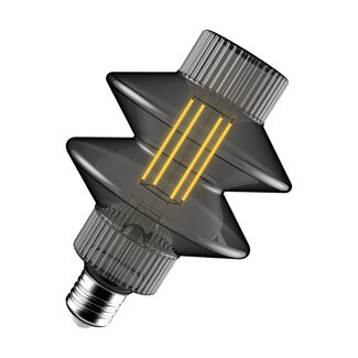 Crompton Deco LED Lantern 106mm Smoke 1800k 200LM