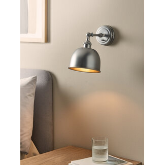 Belmont Wall Light, Silver