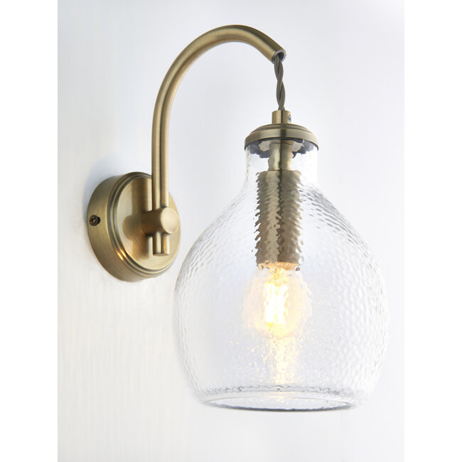 Carrius Clear Wall Light