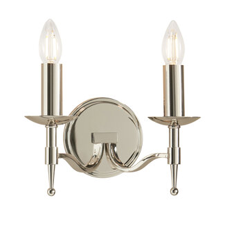 Stanford Nickel Double Wall Light