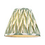Zigzag 25cm shade - Cotswold Green