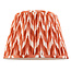 Zigzag 35cm Shade - Apricot Orange