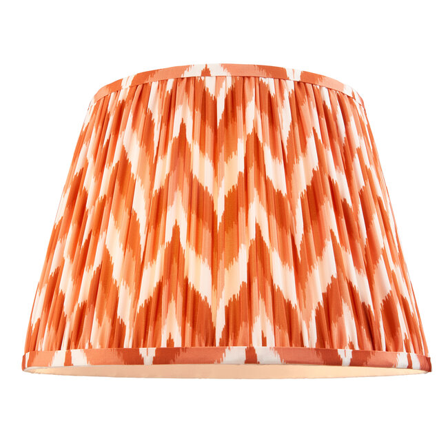 Zigzag 35cm Shade - Apricot Orange