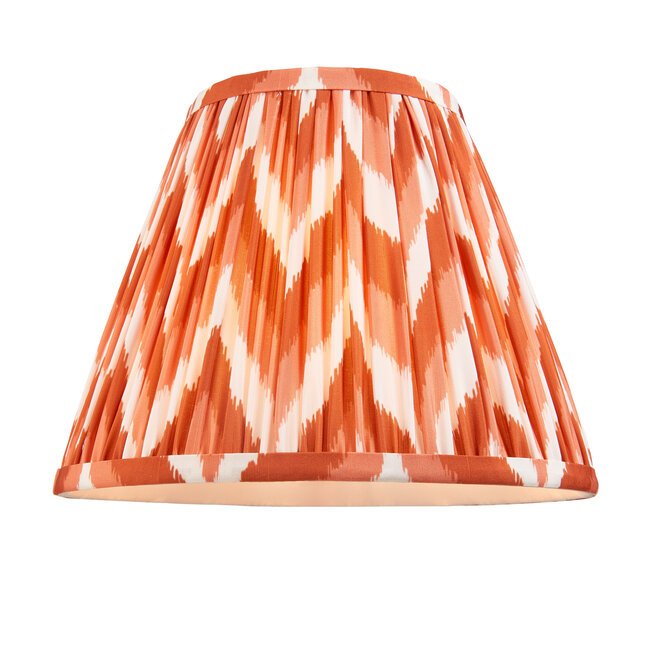 Zigzag 25cm Shade - Apricot Orange