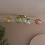 Angelina Semi Flush Light Multi Coloured