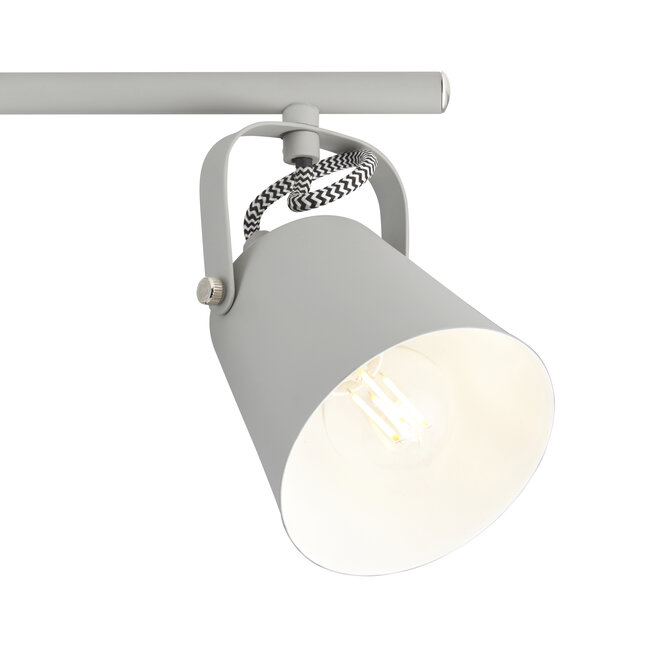 Laymon 4lt spot Matt Grey E14