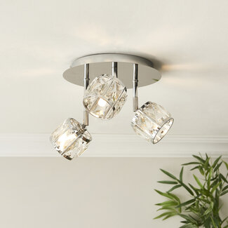 Klive  3 Light Spotlight Round