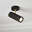 George 1 light spotlight Matt Black