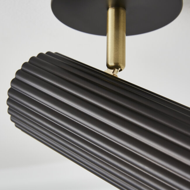 George 1 light spotlight Matt Black