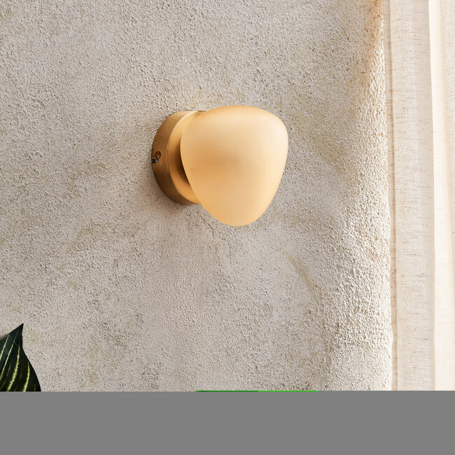 Stone Wall Light Amber