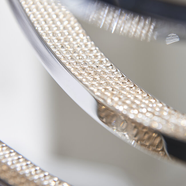 Merola 3lt semi flush IP44 10W  - chrome plate