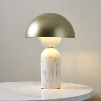 Titan Touch Table Lamp Marble Elements