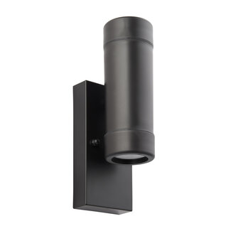 Icarus photocell 2lt wall IP44 7W - black polypropylene