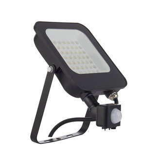 Guard PIR Override IP65 30W LED 4000K 2700LM MATT BLACK