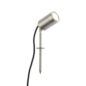Brock Spike floor light stainless steel