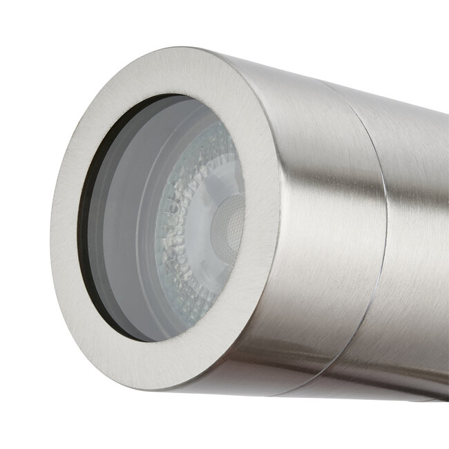 Brock Spike floor light stainless steel