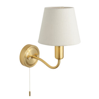 Conway 1lt Wall IP44 - Br gold - Factory Second
