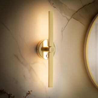 Kadar LED Bar Wall Light Gold
