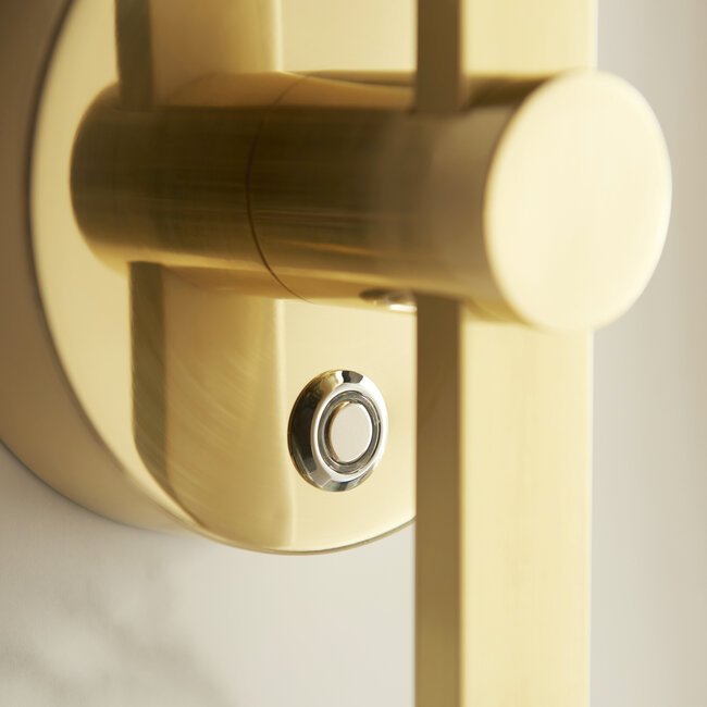 Kadar LED Bar Wall Light Gold