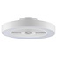 Brilliant Catania ceiling light 48.6cm with fan white, CCT