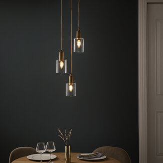 Fara 3 Light Cluster Ceiling Pendant