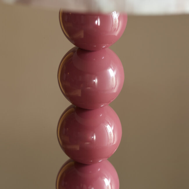 Higgledy Table Base - Pink Clay