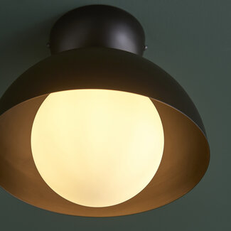 Moonbeam bathroom flush light Black