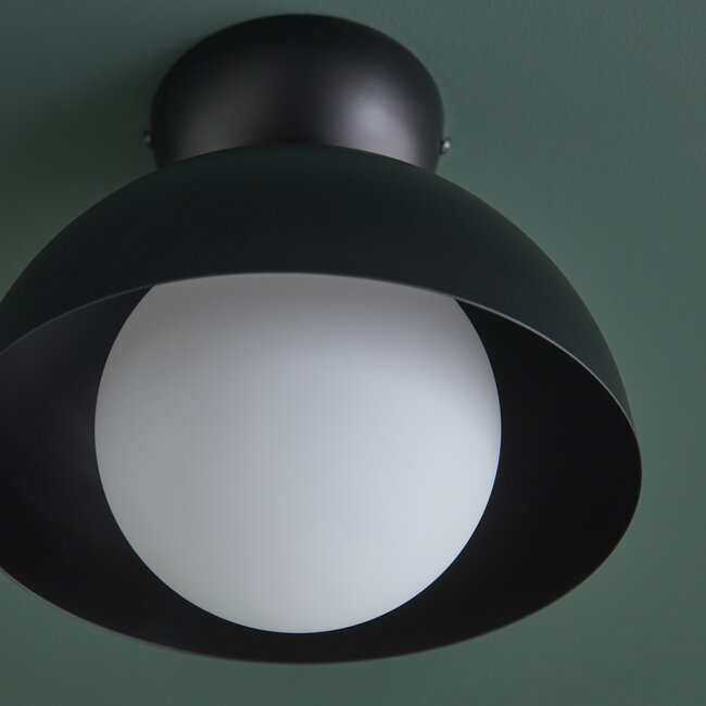 Moonbeam bathroom flush light Black