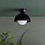 Moonbeam bathroom flush light Black