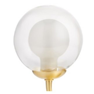 Eliza Clear Glass G9 100mm