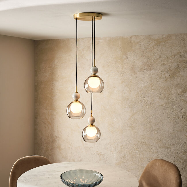 Toto 3 Light Cluster Ceiling Fitting