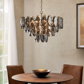 Duszko Smoke 9lt Chandelier