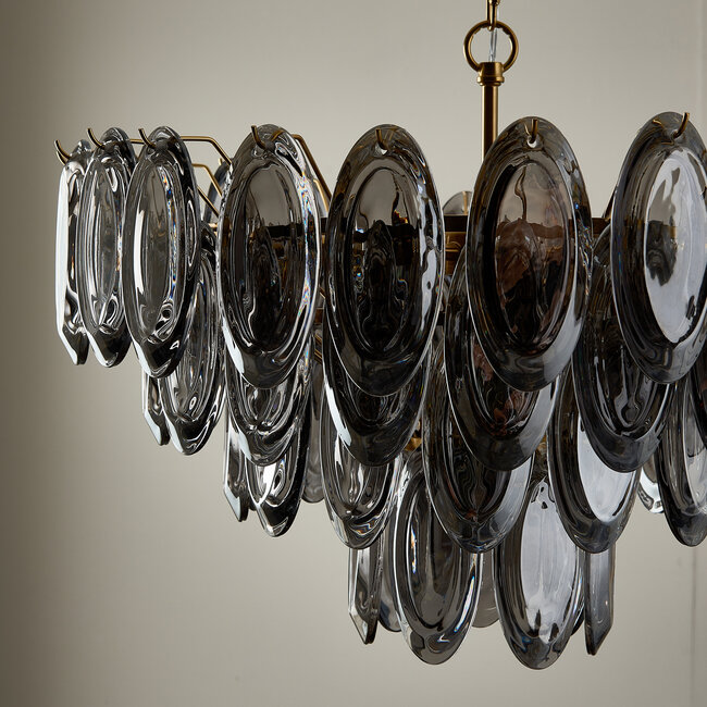 Duszko Smoke 9lt Chandelier
