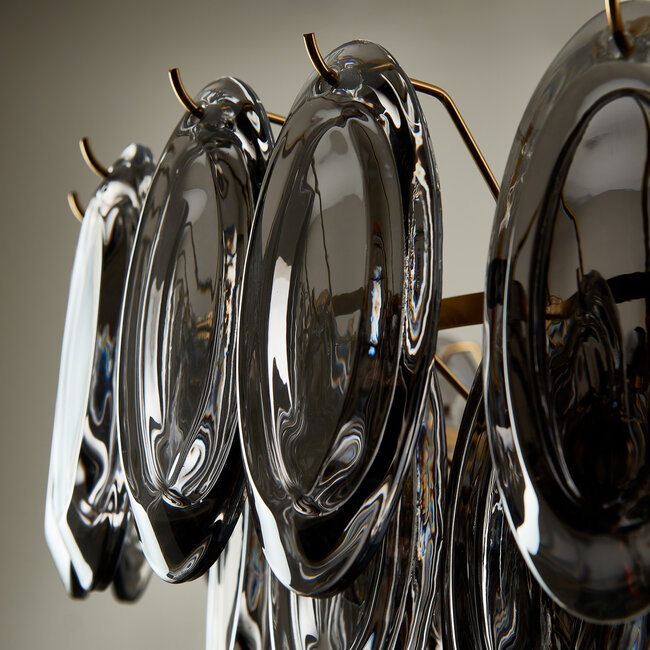 Duszko Smoke 9lt Chandelier