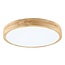 Brilliant Moreen LED ceiling light 34cm wood light/white CCT
