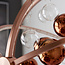 Muni 480MM Pendant 10W Warm White - Copper Plate