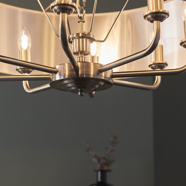 Highclere 8lt Brushed Chrome