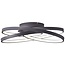 Brilliant Labyrinth Ceiling Lighting LED Matt Black