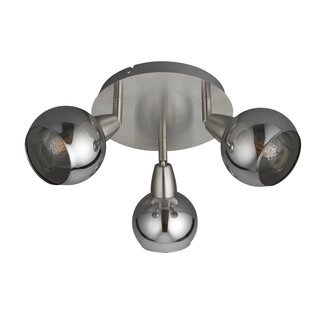 Tia Glass 3 Spot Light Fitting