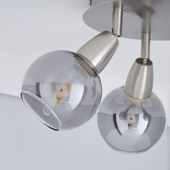 Tia Glass 3 Spot Light Fitting
