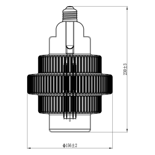 Crompton Deco LED Gear 160mm Smoke 1800k 200LM