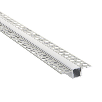 Aluminium profile plaster-in