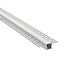 Aluminium profile plaster-in