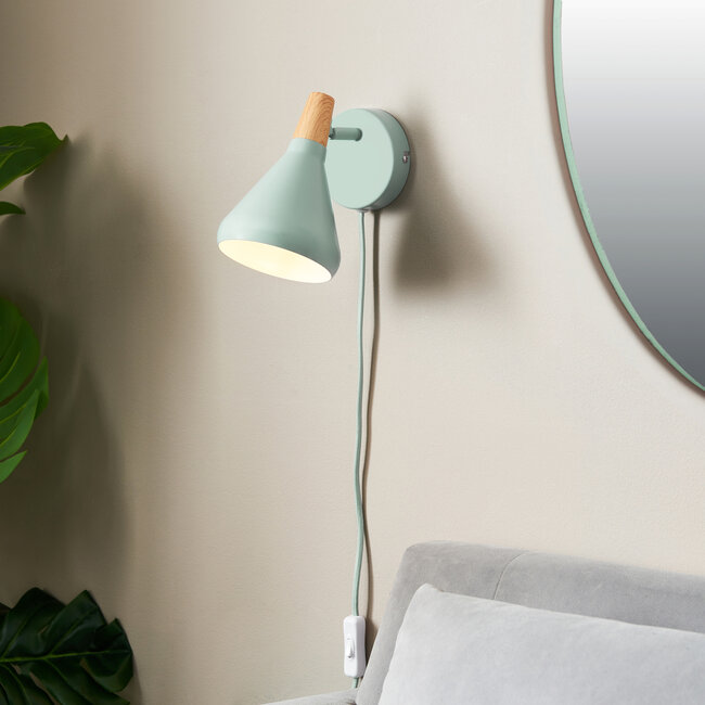 Wulton Plug in Wall Blue