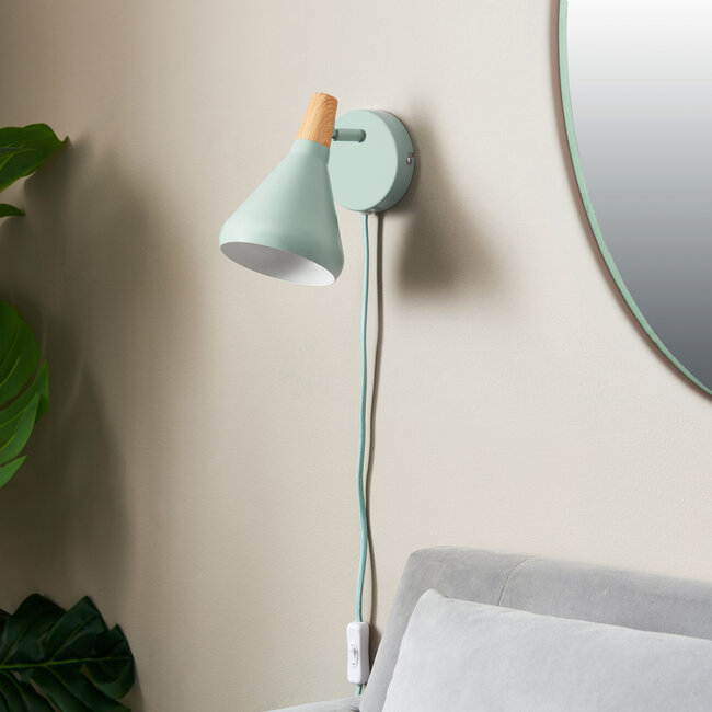 Wulton Plug in Wall Blue